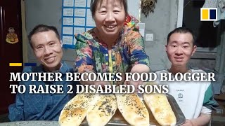 Chinese mother becomes food blogger to raise 2 disabled sons [upl. by Staal16]