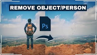 How to Remove PeopleObject from Photos with Photoshop [upl. by Romeo]