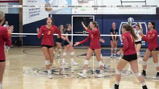 CIF Girls Volleyball Long Beach Wilson vs Newport Harbor [upl. by Shere]