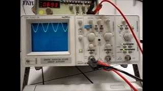 Découverte des fonctions de base dun oscilloscope [upl. by Adnoraj]