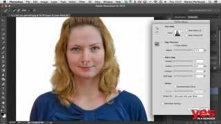 Selecting Hair in Photoshop [upl. by Eiggem]