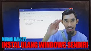 CARA INSTALL ULANG LAPTOP  PC PAKE WINDOWS 7 [upl. by Milas]