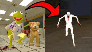 SCP096 INVADES STORE  Garrys mod Sandbox [upl. by Killen869]