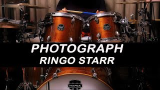 RINGO STARR  PHOTOGRAPH  DRUM COVER [upl. by Adamis731]