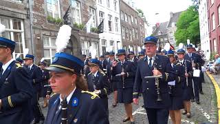 Heiligdomsvaart 2018 Maastricht Koninklijke Harmonie Sint Cecilia Mheer [upl. by Yarod701]