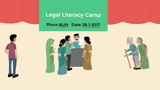 Legal Literacy Camps A Collaborative Model of NGO and District Legal Services Authorities [upl. by Ynnad391]