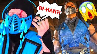 BIHAN IS SUBZERO Kuai Liang REACTS to MK1 Intro Dialogues  MORTAL KOMBAT 1 PARODY [upl. by Kerrill]