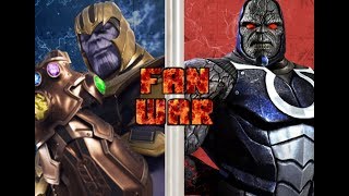 Fan War Thanos vs Darkseid [upl. by Oiromed]