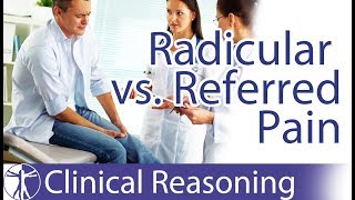 Lumbar Radicular Pain vs Referred Pain [upl. by Cini]