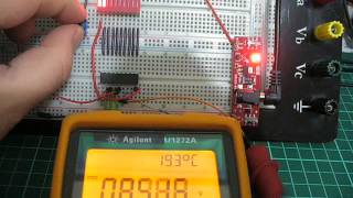 LM3914 3V voltmeter demonstration [upl. by Burrows723]