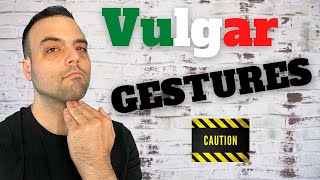 Italian Hand Signs 6 RUDE examples [upl. by Leakim765]