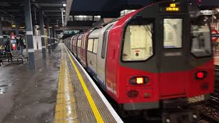 London Underground trains at Wembley Park amp Farringdon 31st December 2022 [upl. by Barthold131]