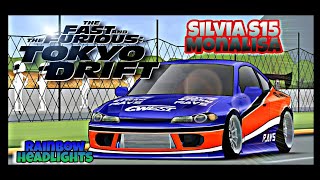 Fr legends Nissan Silvia s15 Monalisa Livery FrlegendsLiverycodes Tokyodrift FastandtheFurious [upl. by Norrahs]