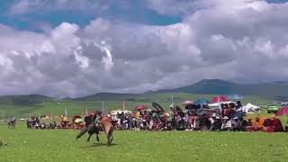 རྟ་རྩལ་གྱི་ཕ་ས། ལི་ཐང་རྟ་རྒྱུགས། Lithang Horse race གཞས་གཏོང་མཁན། ཕོ་རྒོད་ཡ་དུང་། singer Yadung [upl. by Peppy452]