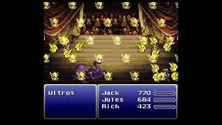 Final Fantasy VI SNES  Opera House  Ultros Battle 2 [upl. by Giorgia850]