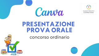 Prova orale presentazione con Canva [upl. by Pelson]