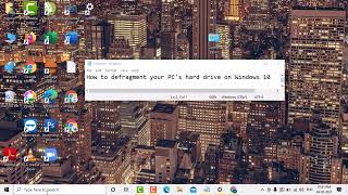 How To Defrag Windows 11 Hard Drive Complete Disk Defragmentation Explained [upl. by Nylirek851]