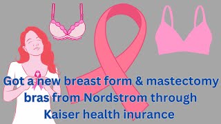 Breast forms mastectomy bras and health insurance [upl. by Eannaj828]