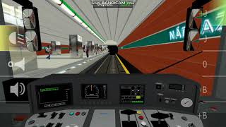 Praha Metro A  Dejvická  Nemocnice Motol  SLUŽEBNÍ JÍZDA I Subway Simulator Prague Metro [upl. by Conlen980]