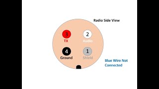 Rewiring A Realistic 5 Pin Microphone To A 4 Pin [upl. by Walburga712]