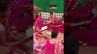 Karwachauth special ashortaday youtubeshorts karwachauth makeupartist shorts festival [upl. by Urbano174]