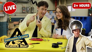 ⚡AntiGravity Electromagnets and More Electrifying Experiments  LIVE  Science Max [upl. by Gabor]