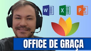 Como Baixar Pacote OFFICE DE GRAÇA PT BR [upl. by Adnuahsar]