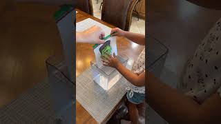 Water Refraction Experiment 🍁🎃 scienceforkids kidsscienceexperiment scienceexperiment [upl. by Paige]