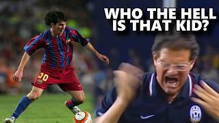 When teenage Messi TERRORIZED Juventus and Fabio Capello [upl. by Alemahs]