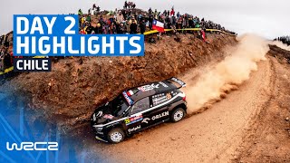 WRC2 Highlights Day 2  WRC Rally Chile Bio Bío 2024 [upl. by Oirifrop]