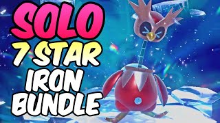 How to EASILY SOLO 7 Star Iron Bundle Raids in Pokemon Scarlet Violet [upl. by Indyc]