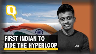 Meet the First Indian to Ride on the Hyperloop [upl. by Katheryn]