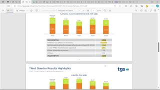 TGSU2 – TRANSPORTADORA DE GAS DEL SUR SA  3T 2023 [upl. by Andrej]