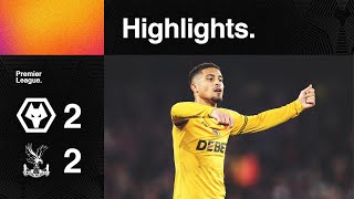 Points shared with Palace  Wolves 22 Crystal Palace  Highlights [upl. by Arolf]