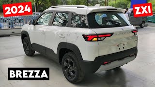 Brezza 2024 New Model  Maruti Suzuki Brezza Zxi 2024 New Model  Price Specification Review [upl. by Marih]