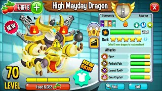 Dragon City High Mayday Dragon NEW HEROIC  EXCLUSIVE DRAGON 2024 😱 [upl. by Evvie267]