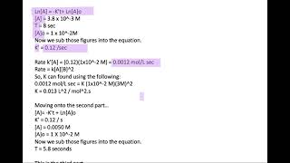 Consider the hypothetical reaction where the rate law is An experiment is carried out where an [upl. by Tufts191]