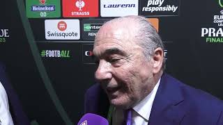 Rocco Commisso dopo la finale di Conference [upl. by Reinhard]