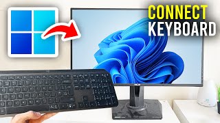 How To Connect Wireless Keyboard To PC or Laptop  Full Guide [upl. by Helgeson]