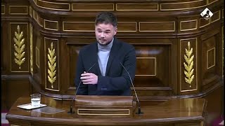 Nuevo dardo de Rufián a Abascal quotSi se hubiera instruido a la gente en Filosofía ustedes no ten [upl. by Nikoletta]