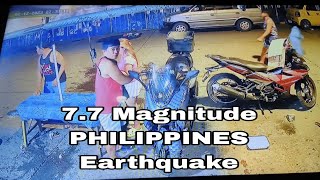 Earthquake Again 77 MagnitudeDec 223 around 1047PMDavao City Philippines [upl. by Carney]