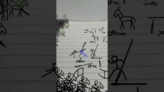 Stickman fight part 7 stickman stickmanfight drawing shorts [upl. by Lesig577]