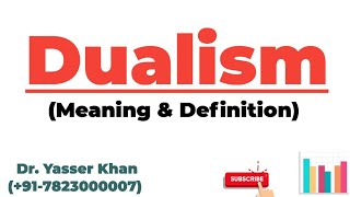 Dualism  Meaning Of Dualism  Economics  Development Economics  CUET UGC UPSC  Social Dualism [upl. by Ecnatsnoc]