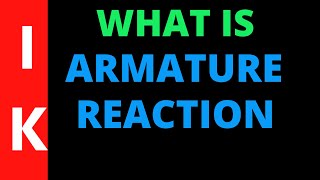 What is Armature Reaction in Dc Machine  Part1 [upl. by Bish]