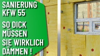 KFW 55 Halb gedämmt ist richtig gespart Energieberater erklärt wie die richtige Dämmung Geld spart [upl. by Westberg415]