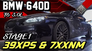 BMW 640D Gran Coupe  Chiptuning Stage 1  Dyno  100200kmh  mcchipdkr [upl. by Airetnuhs]