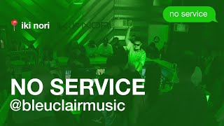 Live DJ Set at a Sushi Bar  Bleu Clair  NO SERVICE [upl. by Aleron]