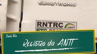 Registro da ANTT [upl. by Arayk]