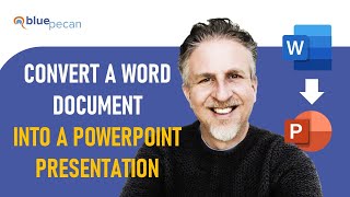 Export MS Word Document to PowerPoint Presentation for Word Online amp Word Desktop Application [upl. by Bouley]