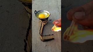 Outdoor Save Money Egg Cooking Episode 65 shorts ytshorts [upl. by Eissolf358]